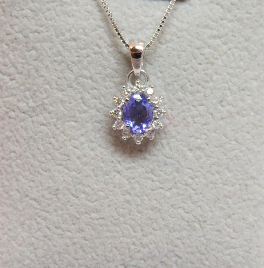 Collana Kate con Tanzanite 5x4